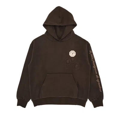 Pre-owned Cactus Jack By Travis Scott X Audemars Piguet Emblem Hoodie 'dark Brown'