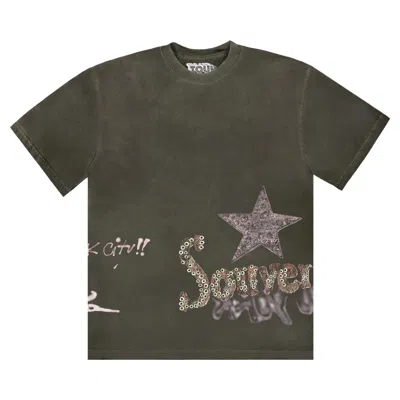 Pre-owned Cactus Jack By Travis Scott Utopia Is In Nyc Tee 'multicolor' In Multi-color