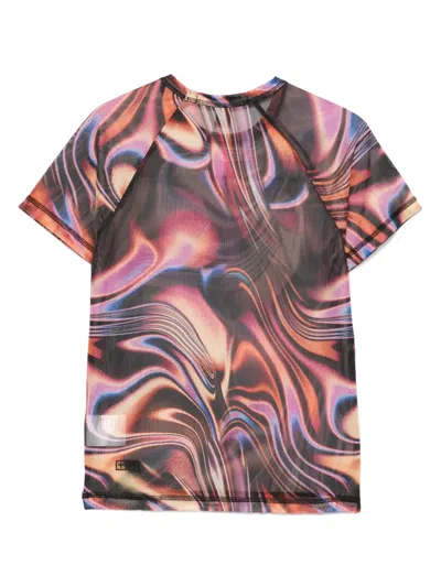 Ksubi Multicolor Visions T-shirt In Black