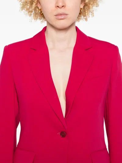 P.a.r.o.s.h Single-breasted Blazer In Pink