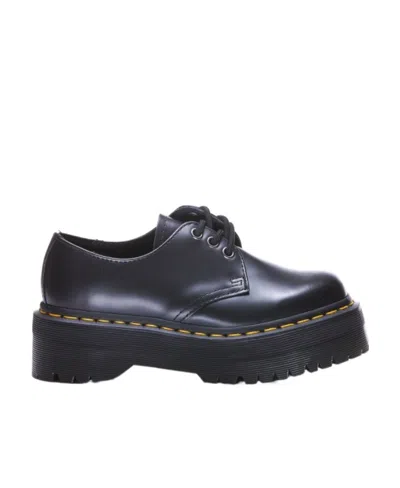 Dr. Martens Derbies 1461 Quad En Cuir In Black