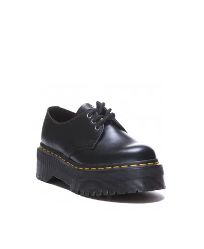 Dr. Martens Derbies 1461 Quad En Cuir In Black