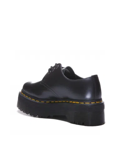 Dr. Martens Derbies 1461 Quad En Cuir In Black
