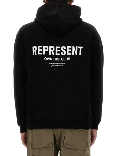 Represent Hoodie In Black