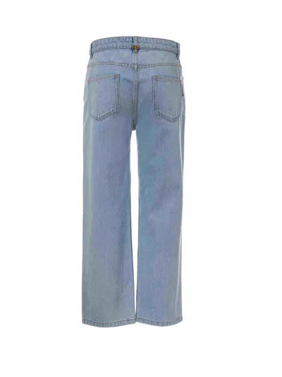 Just Cavalli Cotton Jeans In Blue