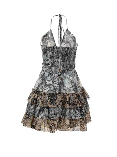 Just Cavalli Dress In Blue