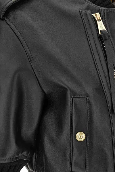 Versace Jeans Couture Jacket  Woman Color Black In Black