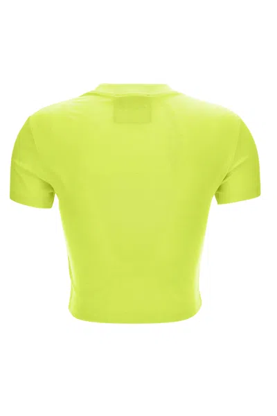 Versace Jeans Couture T-shirt  Woman Color Green In Green