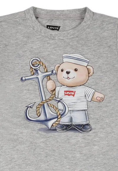 Levi's Multicolor Suit For Baby Boy With Bear In Multicolor