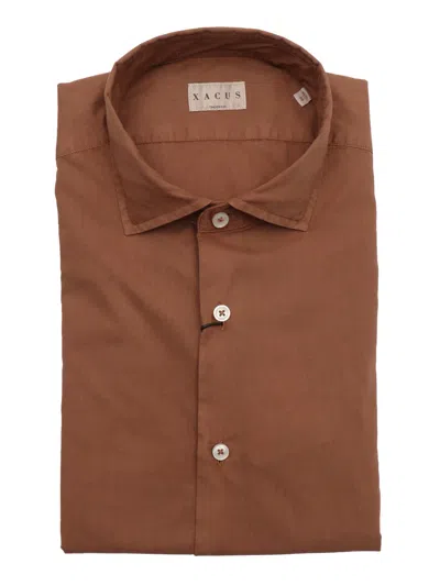 Xacus Shirt In Brown