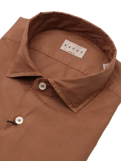 Xacus Shirt In Brown