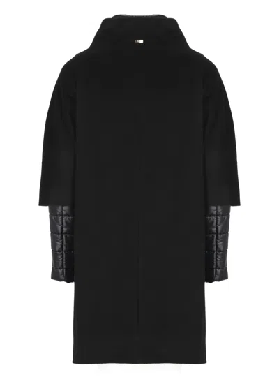 Herno Women Wool Down Jacket In Animal Print