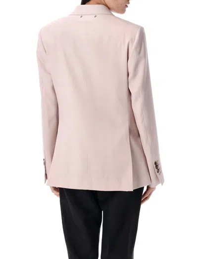 Golden Goose Light Pink Double-breasted Wool Jacket