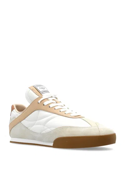 Chloé Stitched Panels Slip-on Sneakers