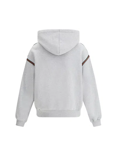 Gucci Cashmere And Wool Sweater In Grey Melange