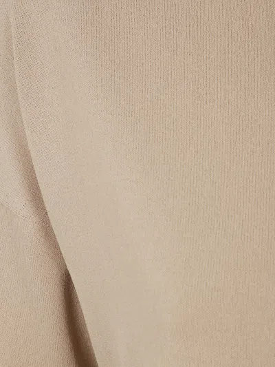 D Exterior D.exterior Viscose Short Sleeves T-shirt In Nude