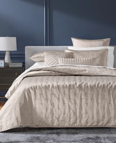 Hotel Collection Glint 3-pc. Coverlet Set, King, Exclusively At Macy's In Blush