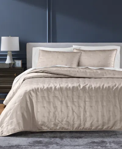 Hotel Collection Glint 3-pc. Coverlet Set, King, Exclusively At Macy's In Blush