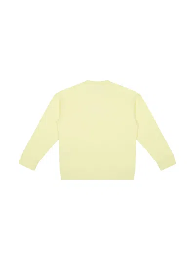 Fendi Kids Logo Sweatshirt In Yellow