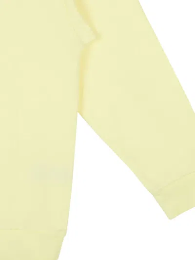 Fendi Kids Logo Sweatshirt In Yellow