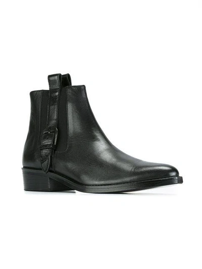 Toga Buckled Chelsea Ankle Boots | ModeSens