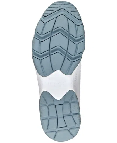 Easy Spirit Women's Romy Sneaker - Medium Width In White/light Blue In White,light Blue