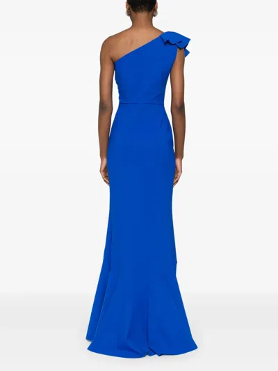 Chiara Boni La Petite Robe Kafu Long Dress In Blue