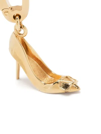 Valentino Vlogo Key Charm In Gold