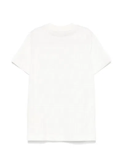 Fendi Ff-pattern T-shirt In White