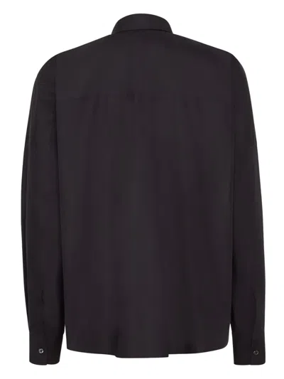 Dsquared2 Drop Shoulder Shirt In Black