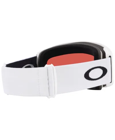 Oakley Unisex Line Miner Snow Goggles In White,prizm Snow Argon Iridium