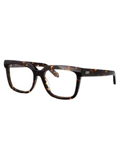 Off-white Eyewear Style 84 Glasses In Brown