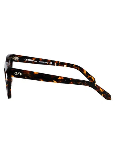 Off-white Eyewear Style 84 Glasses In Brown