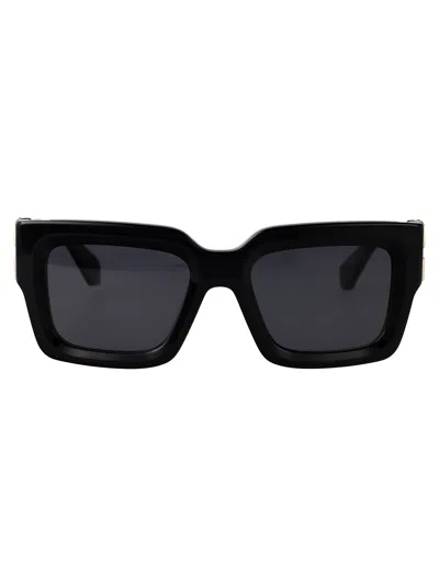 Off-white Sunglasses In Black Dark Grey