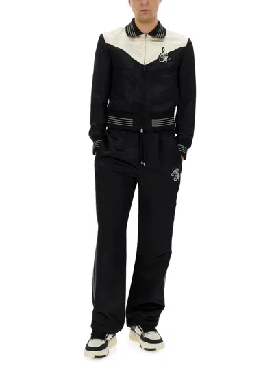 Amiri Ma Music Note Blouson In Black