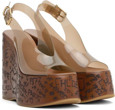 Chloé Chloe Maxime Sandal Women In Sunny Brown