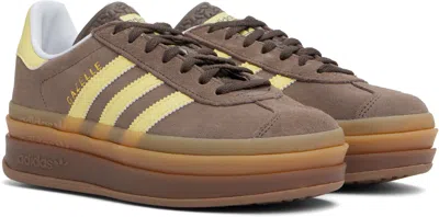 Adidas Originals Adidas Gazelle Bold Platform Sneaker In Earth Strata / Powde