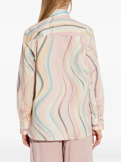 Ps By Paul Smith Dior Homme Dior Oblique Shirt In Gray