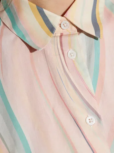 Ps By Paul Smith Dior Homme Dior Oblique Shirt In Gray