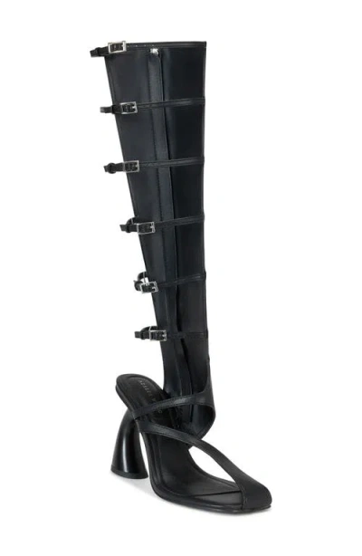 Azalea Wang Andrius Cutout Boot In Black