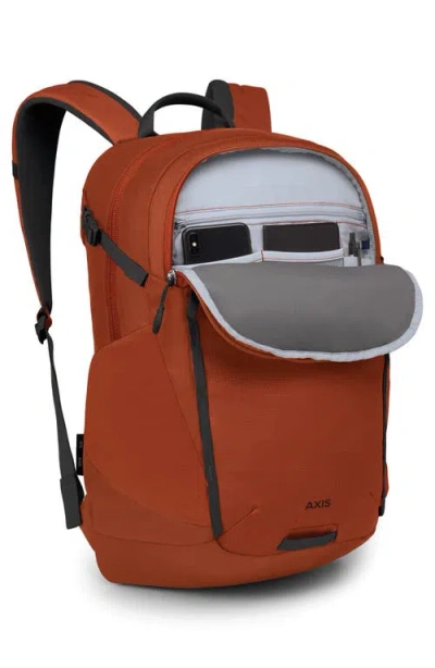 Osprey Axis 24l Backpack In Firestarter Orange