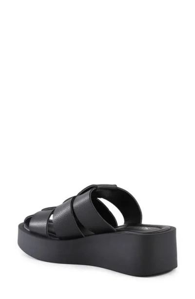 Seychelles High Standard Wedge Sandal In Black