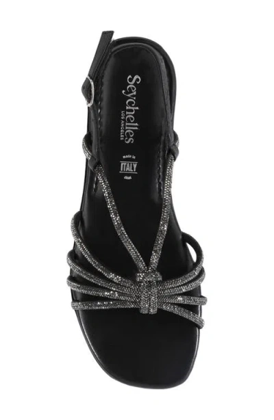 Seychelles Coasting Slingback Sandal In Black