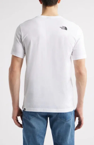The North Face Logo-printed Crewneck T-shirt In Tnf White