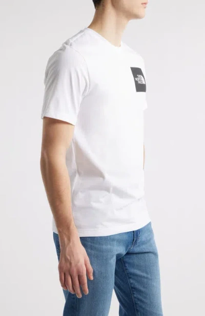 The North Face Logo-printed Crewneck T-shirt In Tnf White