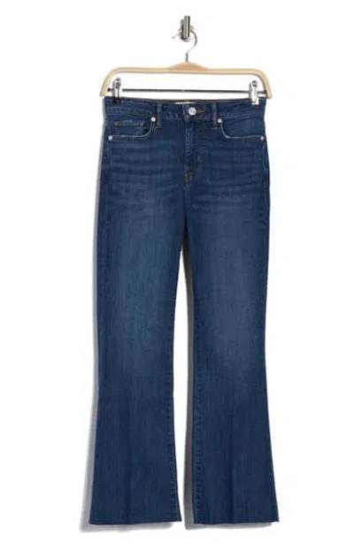 Frame Raw Crop Mini Bootcut Jeans In Aspire Raw After