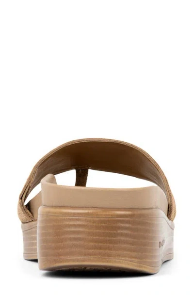 Donald Pliner Fiji Suede Slide Sandal In Tobacco