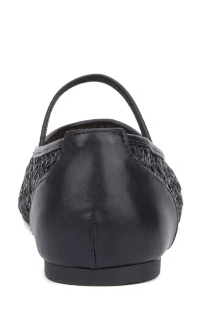 New York And Company Alena Womens Round Closed Toe Ballet Flats In Black