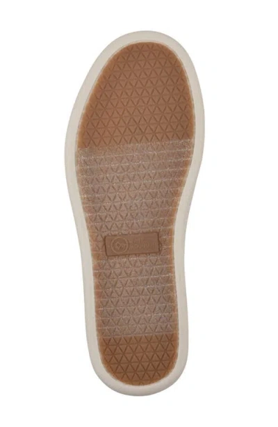 Cliffs By White Mountain Digs Slip-on Sneaker In Gold Fabric