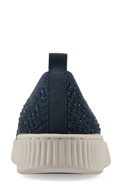 Cliffs By White Mountain Digs Slip-on Sneaker In Navy Fabric